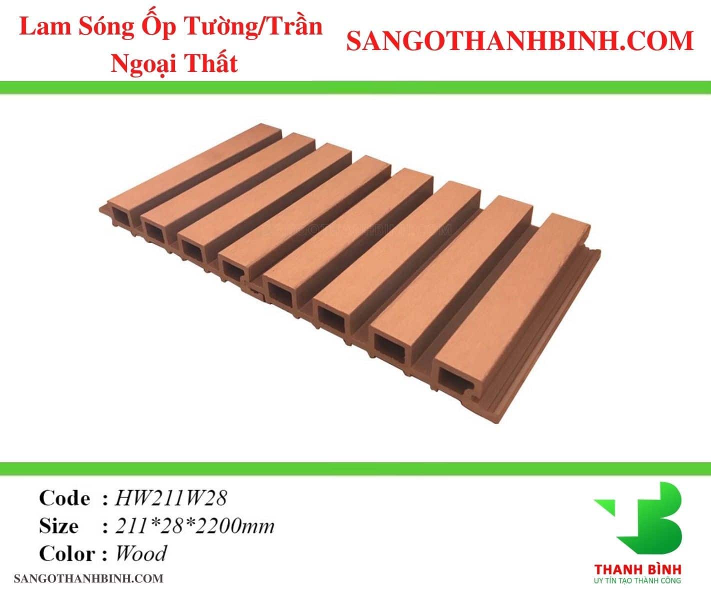 Lam Song Op Tuong Tran Ngoai That Ma HW211W28 Wood