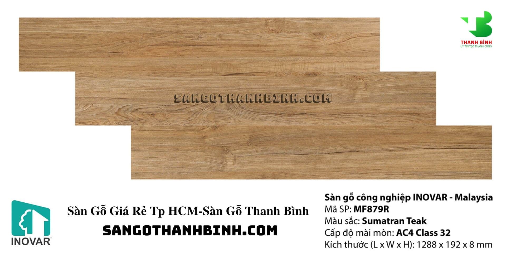 báo giá sàn gỗ công nghiệp Inovar