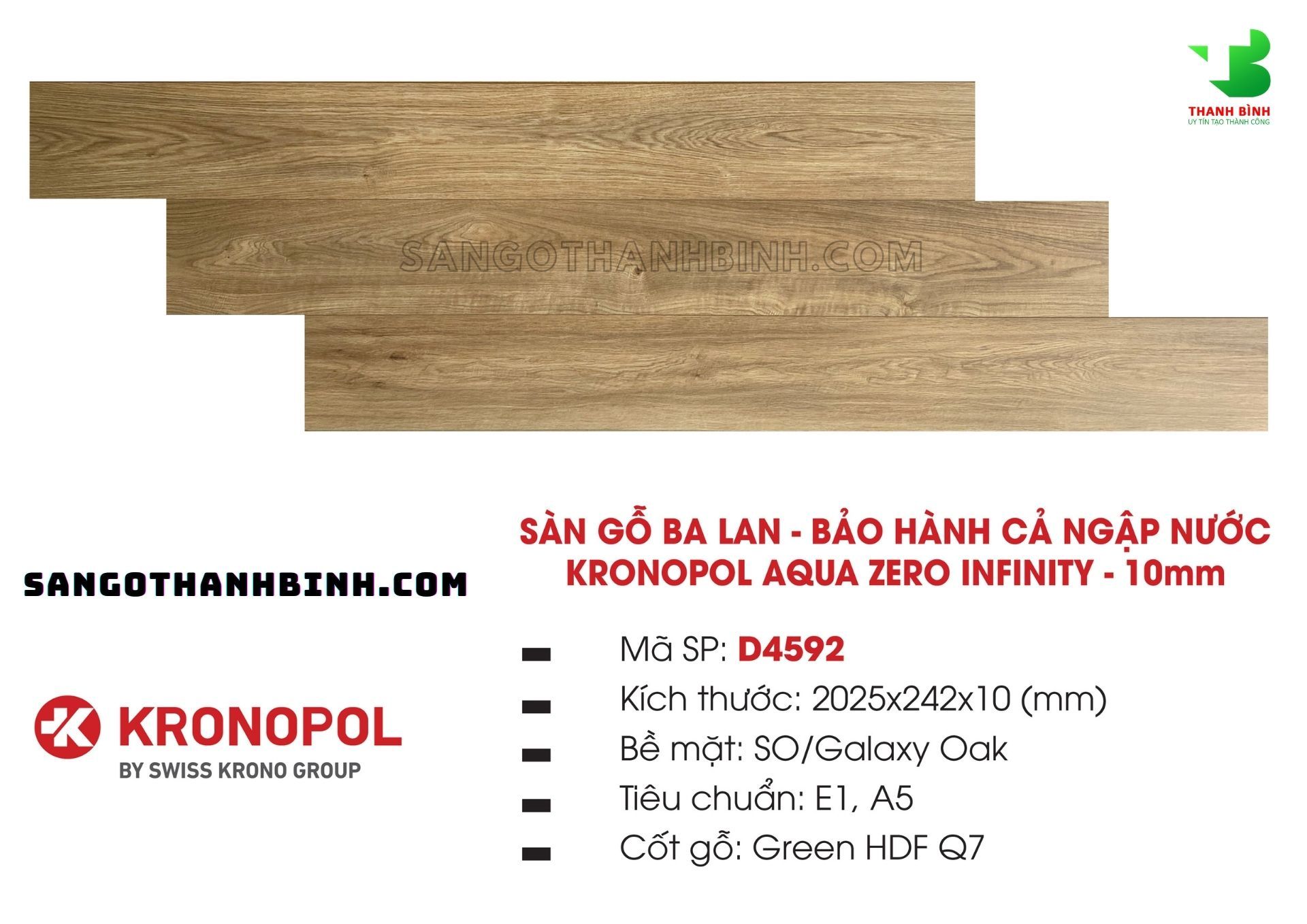 San Go Kronopol Aqua Infinity 10mm Ma D45922