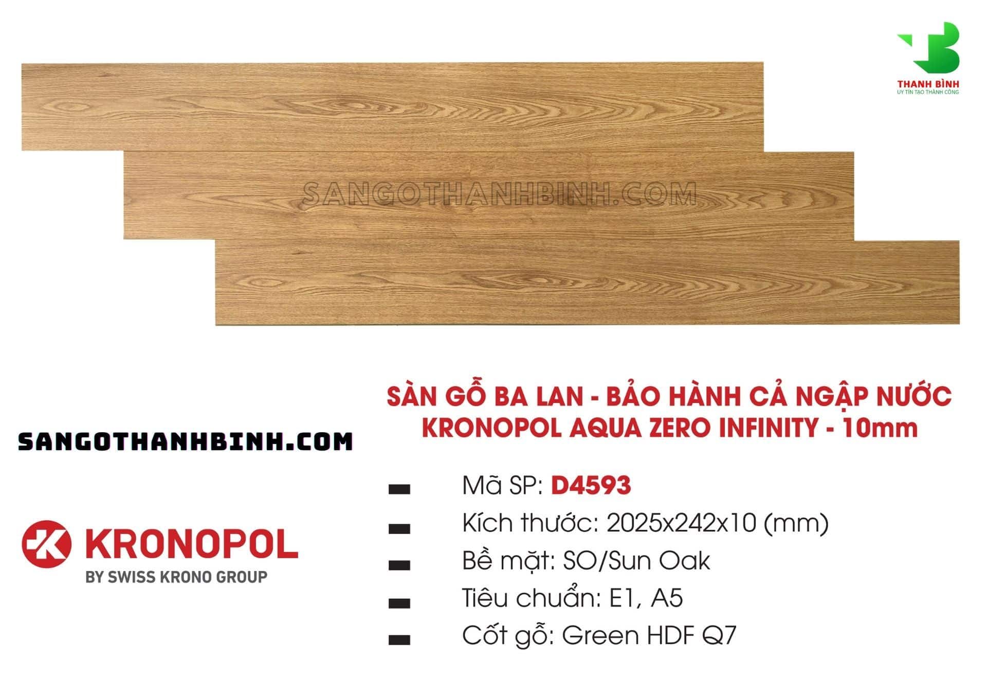 San Go Kronopol Aqua Infinity 10mm Ma D45933