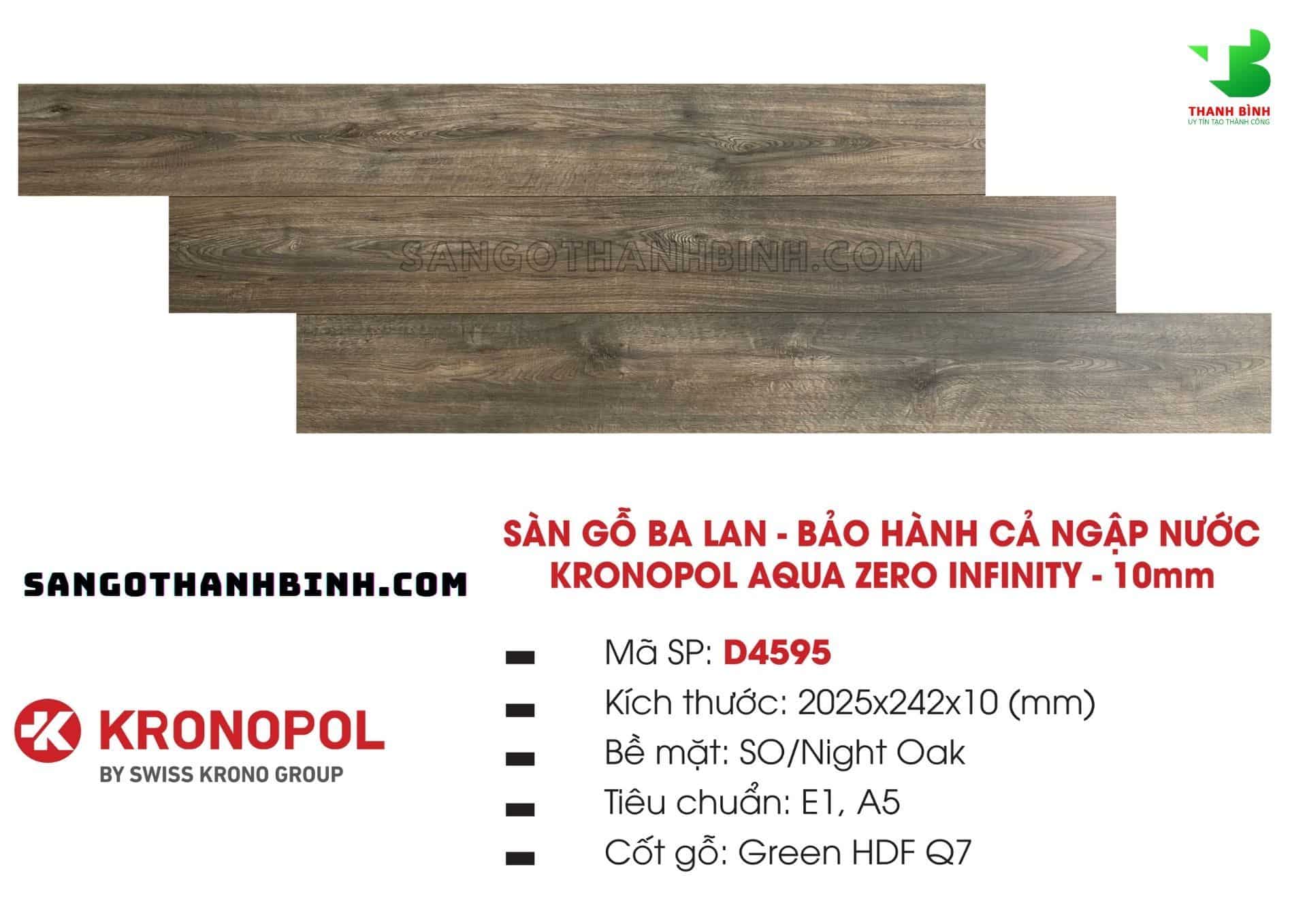 San Go Kronopol Aqua Infinity 10mm Ma D45952