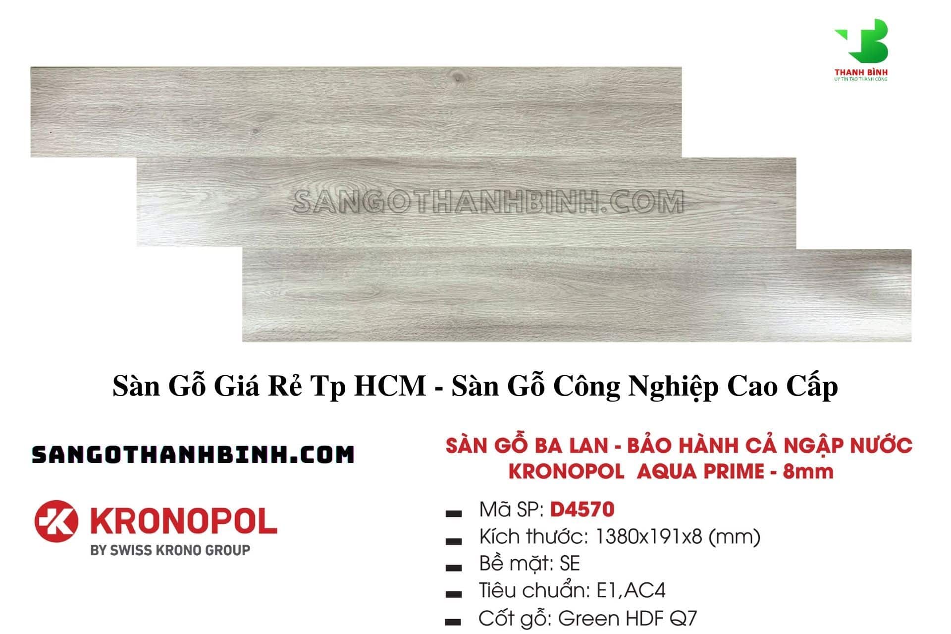 San Go Kronopol Ba Lan Aqua Prime 8mm Ma D45703